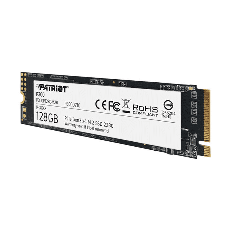 SSD M.2 PCIe 128G Patriot P300 NVMe Gen3x4