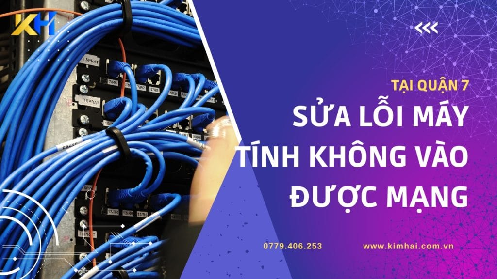 sửa máy tính không vào mạng