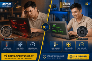 dấu hiệu laptop cần vệ sinh 