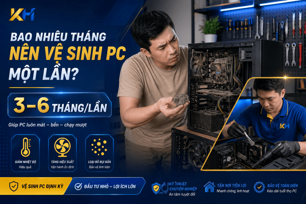 bao nhiêu tháng nên vệ sinh pc