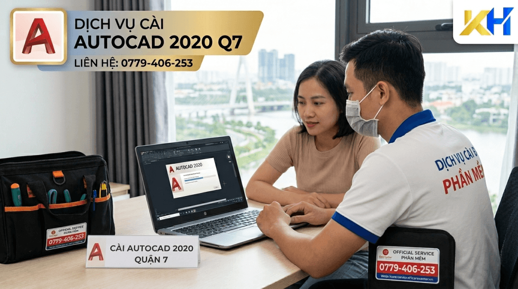 dịch vụ cài phần mềm autocad 2020 quận 7