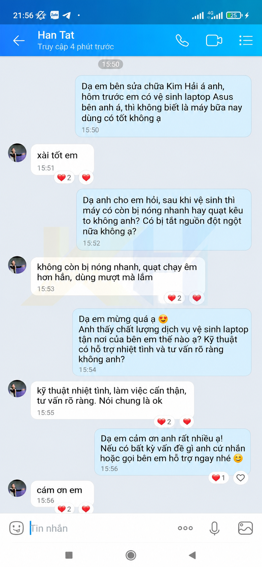 Tin nhắn khách hàng 3