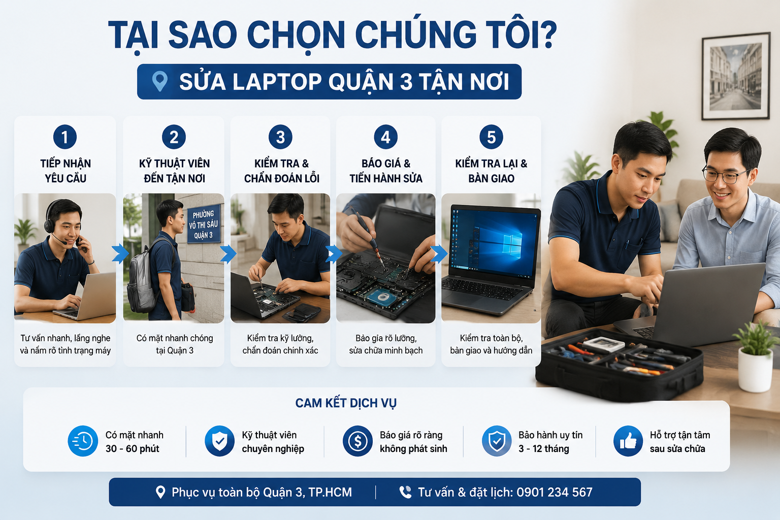 Hình minh hoạ 3: sửa laptop quận 3 tận nơi