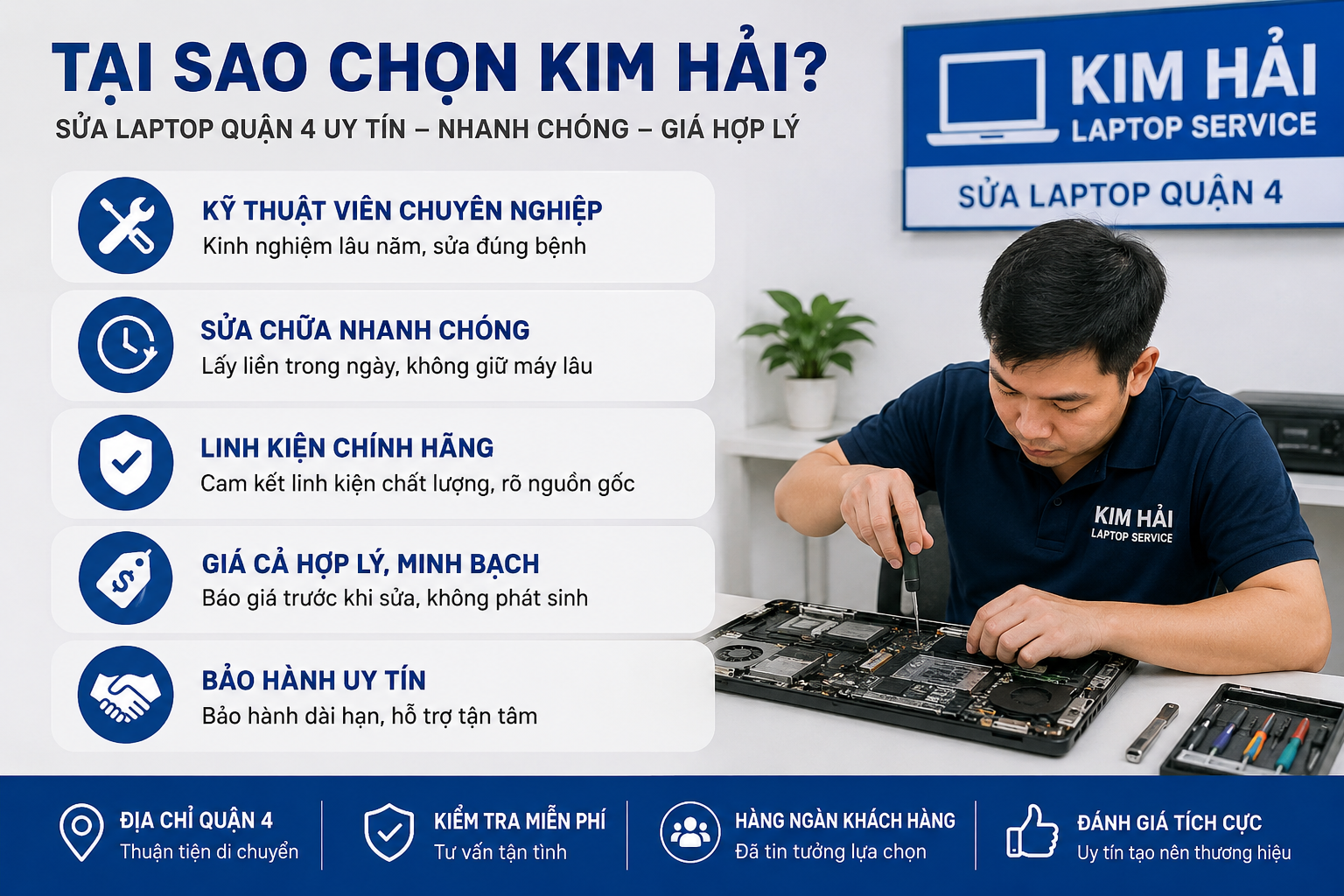 Hình minh hoạ 1: sửa laptop quận 4